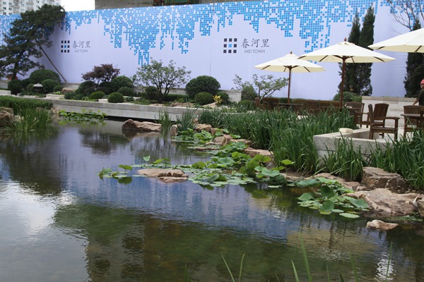 沈陽(yáng)萬科春河里景觀水池水處理